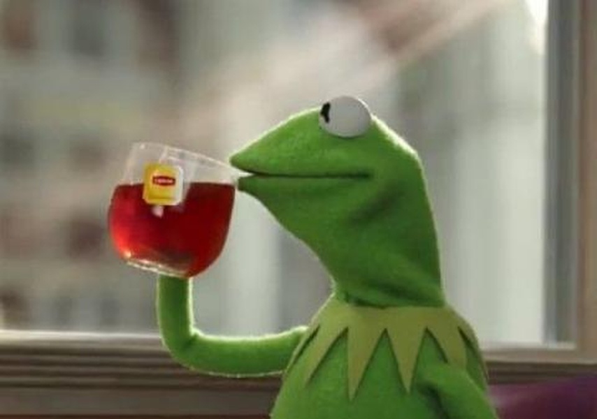 But That's None of My Business meme template