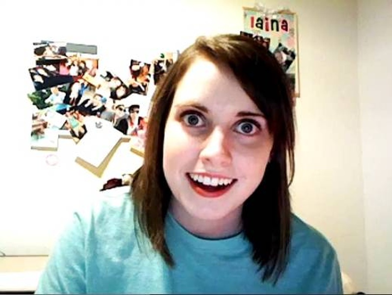 Overly Attached Girlfriend meme template