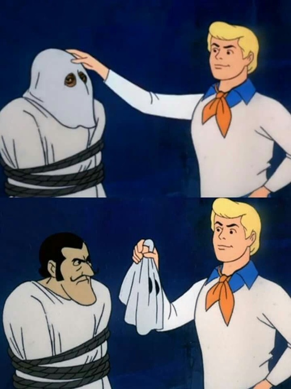 Scooby Doo Reveal blank meme template