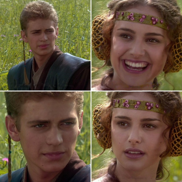 Anakin and Padme Change the World For the Better meme template