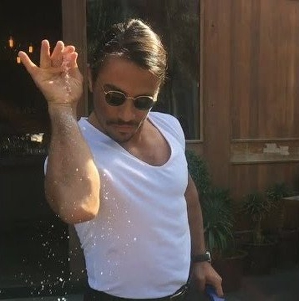 Salt Bae blank meme template