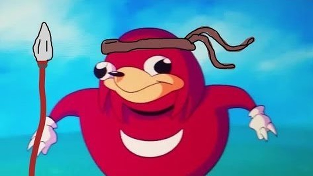 Ugandan Knuckles blank meme template