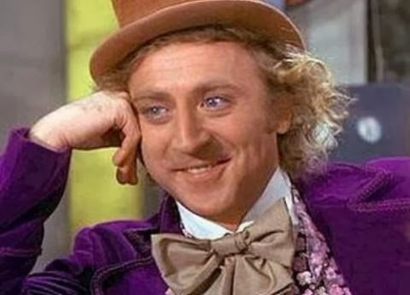 Condescending Wonka blank meme template