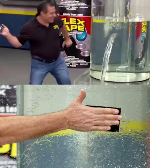 Flex Tape blank meme template