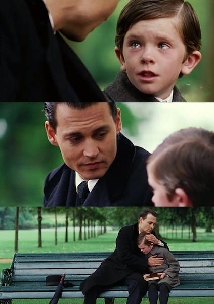 Finding Neverland blank meme template